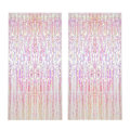 Pikkukuva 1 / 5: 2 kappaletta XtraLarge Iridescent Fringe -verho, 3,28x8 jalkaa -Iride