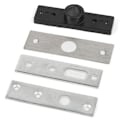 Miniatyrbillede 3 af 5: Tungere Type 360 graders dør aksel drejepunkt rotation aluminium dørhængsler