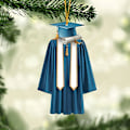 Pikkukuva 1 / 6: 2025 Valmistujaisten Koristeet Ornamentti Valmistujaispuku Ornamentti Light blue