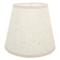 Miniatyrbild 1 av 4: Linneskärm Trumlampskärm Sovrumslampskärm Skydd för Bordslampa Sänglampa