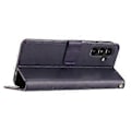 Miniatyrbillede 4 af 5: Til Samsung Galaxy S24 FE Etui PU Læder Telefon Wallet Cover med Rem Style F