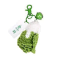 Pikkukuva 1 / 5: Realistinen lankavalkosipuli/kaali/kevätsipuli/chili-avainketju vihannespendantti avaimenperä luova lisävaruste avaimille tai laukuille Chinese cabbage Dog head buckle