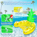 Miniatyrbild 4 av 5: Ananas uppblåsbara pool flyter, uppblåsbar pool flytstol, Fl
