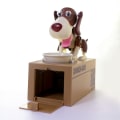 Miniatyrbillede 5 af 5: Min Hund Pengeboks - Robot-møntspisende legetøjs pengeboks Kreativ