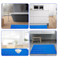 Miniatyrbillede 2 af 5: Pool stige måtte 23×90cm stige måtte med skridsikker tekstur pool trappe måtte skridsikker trin pool gulvmåtte til poolstiger og badeværelser