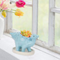 Miniatyrbillede 4 af 5: Dinosaur Keramisk Blomsterpotte, Sukkulente Potter, Sukkulente Blomsterpotte,