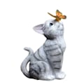 Miniatyrbild 1 av 5: Kattträdgårdsdekoration, Fjärilar Utomhus Solcellslampor