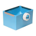 Miniatyrbillede 1 af 5: Kaniner Foderskål Hamster Marsvin Hængende Foderautomat Lille Kæledyrsbur Madskål Vandskål Kaniner Foderforsyning blå blue