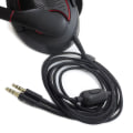 Miniatyrbilde 2 av 5: For Sennheiser- Game Zero Pc 373d Gsp350 500 600 Hodetelefonkabel. Dobbel plugg versjon.