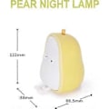 Miniatyrbillede 5 af 5: Nirvana Pære med Sovelampe, USB-opladning, Ingen Ekstrem Dæmpning, Lille Varm Natlampe til Børneværelse, Sød LED Sengelampe, Gul