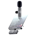 Miniatyrbilde 5 av 5: Trådløs lavaliermikrofon Mini-mikrofon for Tiktok-opptak Vlo