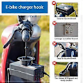 Miniatyrbillede 4 af 5: 1/2/4 stk. Elektriske cykler Opladningsenhed Krog Scooter Opladningskabel Organisatorer Elcykler Opladningsenhed Ophæng Nem at bruge 2 pack