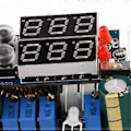 Miniatyrbild 4 av 5: Solarladdningsregulator 5A MPPT Solpanel Laddningsmodul Med Dubbel LED-Display Och Flera Skyddsfunktioner
