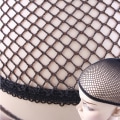 Miniatyrbilde 3 av 5: Mesh Parykkhetter for Langt Hår, Parykknett for Kvinner, 5 Stykker Svart
