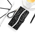 Miniatyrbillede 1 af 5: Glitter Pulver Læder Etui til Samsung Galaxy S20 FE
