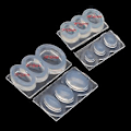 Miniatyrbillede 4 af 5: Silikone Rund Oval Firkantet Form Harpiks Epoxy Form Ellipseforme Vedhæng Støbning til UV Harpiks Håndværk DIY Smykkeværktøj 7