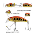 Pikkukuva 4 / 5: 38 mm 3,2 g Mini-kalastusvieheet Uppoutuva Minnow Jerkbaits Peche Keinotekoinen Syötti Wobbler