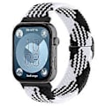 Miniatyrbillede 3 af 5: Justerbar flettet nylon urrem i vævet stil til Huawei Watch Fit 3 Style D