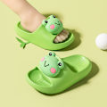 Miniatyrbild 5 av 5: 1 par badtofflor gröna barnsommartofflor flickor simning B