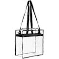 Miniatyrbillede 3 af 5: Transparent Bæretaske Transparent Skuldertaske Rejsehåndtaske Klar Død Taske Rejsetasker Pvc Kulturtaske Rejseorganisator Lomme
