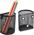 Magnetisk Pennhållare - Skåpstillbehör, 2-pack, Svart Magne