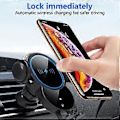 Miniatyrbilde 5 av 5: Trådløs Billader Automatiske Klemmer 10 W Hurtiglading Bil Lading Kompatibel Med Iphone 11/11Pro Max / Xs Max / Xs / Xr / X / 8 / 8P, Samsung S10