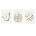 Pikkukuva 1 / 4: 3 Kehyksetön islamilainen arabialainen pohjoismainen kuuma kangasjuliste islamilainen maalaus