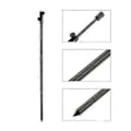 Miniatyrbild 4 av 5: Spöhållare för fiskespö Fällbar hållare Mark Bankstick Fiskespöställ Hållare Insats Markspöstativ Justerbar 30cm 30cm