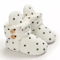 Miniatyrbillede 4 af 5: Baby bløde sål bomuldssko-hvid (12 cm)