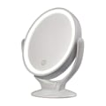 Miniatyrbillede 1 af 5: Dobbeltsidet forstørrelsesglas, makeup spejl med LED-lys 170 *