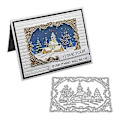 Miniatyrbillede 1 af 5: Kreativ Papirindretning, DIY Scrapbooking Dies Jul Metal Skærestencils Til Kortfremstilling, Håndværk Prægeværktøjer Til Hjemmelavede Gaver Til