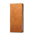 Miniatyrbillede 2 af 5: LC.IMEEKE Magnetisk PU + TPU Etui til iPhone 13 Pro Brown