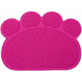 Miniatyrbillede 3 af 5: 30*40cm Rosa Pote Form Katte- og Hundeunderlag Kuldkasse Dæksel Skridsikker Foo