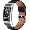 Miniatyrbild 4 av 4: Rem för Fitbit Charge 2 i läder, sport, dam och herr, justerbar