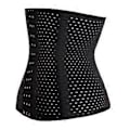 Miniatyrbillede 5 af 5: Åndbar talje-abdominal korset bælte Body Shaper Trainer XS(Sort M) Black M