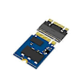 Miniatyrbild 5 av 5: M.2 2230 till 2242 Förlängningsadapter, NGFF B+M Key NVME M-Key 2230 till 2242 Hane till Hona Förlängningsadapter för 2230mm SSD