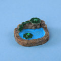 Miniatyrbillede 2 af 2: En andedam til fortryllende have og miniature havetilbehør