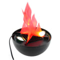 Miniatyrbillede 2 af 5: LED Falsk Flamme Lampe Elektrisk Bål Kunstig Flimrende Effekt