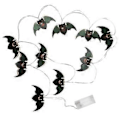Miniatyrbillede 1 af 4: 1 sæt Halloween LED Lysende Rekvisitter Modellering DIY Batteriboks Lampestreng Have