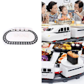 Pikkukuva 1 / 4: Sushi Train Rotary Sushi Toy Track Conveyor Belt Rotating Table K