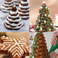 Miniatyrbilde 4 av 5: 9-delt sett med snøfnuggformede kakeform, 9-delt sett med DIY