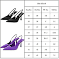 Miniatyrbillede 2 af 2: Dame Spidse Tå Hæl Sandaler Fest Ankelrem Slingback Stiletto Høj Hæl Slip On Mules Sko.38.Sort