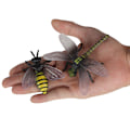 Miniatyrbild 4 av 5: 12 st realistiska insektsfigurer leksaker Multi-style pedagogiska för