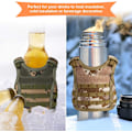 Miniatyrbilde 3 av 5: Taktiske Mini Ølvester, 2-pakning Molle Øljakke Kamuflasje