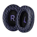 Miniatyrbild 1 av 5: Anpassade öronkuddar för Crusher3.0 hörlurar, Memory Foam öronkuddar för ljudisolering och bekväm lyssning Black and purple pri