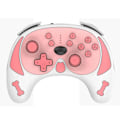 Pikkukuva 1 / 3: Vaaleanpunainen langaton ohjain yhteensopiva Nintendo Switchin/Switchin kanssa