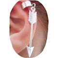Miniatyrbillede 1 af 5: Ring Cuff Øreringe Sølv Dangle Brusk Øreringe Manchetter Øreringe Cli
