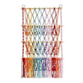 Miniatyrbillede 1 af 5: Udstoppede Dyr Legetøjsnet Hængekøje Vægophæng Organizer 3-Lags Design Let at Installere Fremvisning Plys MultiColor