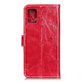 Pikkukuva 3 / 4: OnePlus 8T Retro Crazy Horse -kuvioinen nahkakotelo Red