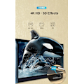 Miniatyrbild 3 av 5: USB C HDMI-hubb, Ms Lula 6-i-1 USB C-hubbadapter med 4K vid 30Hz
